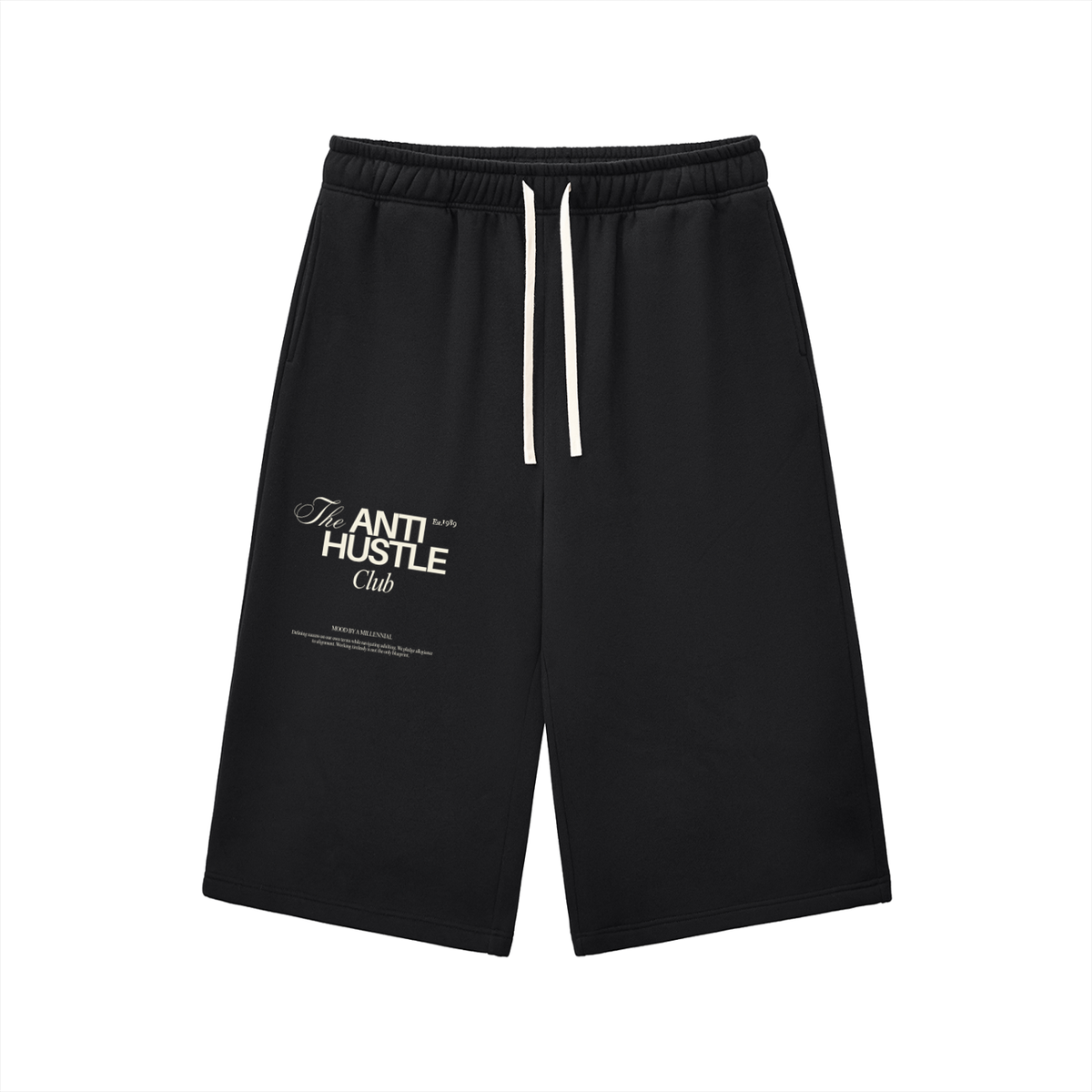 The "Anti Hustle" Club Capri Sweats
