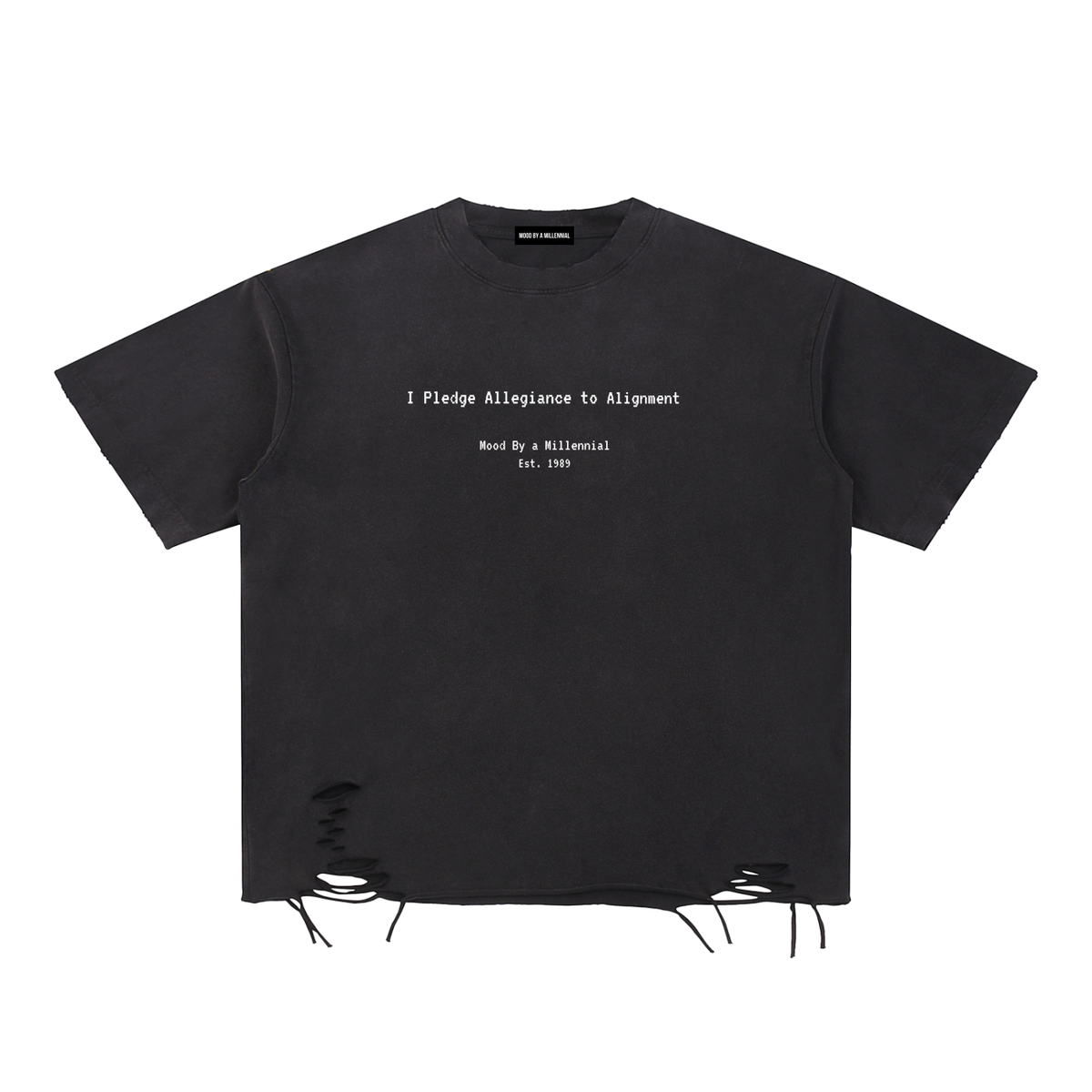 "I Pledge" Distressed Tee