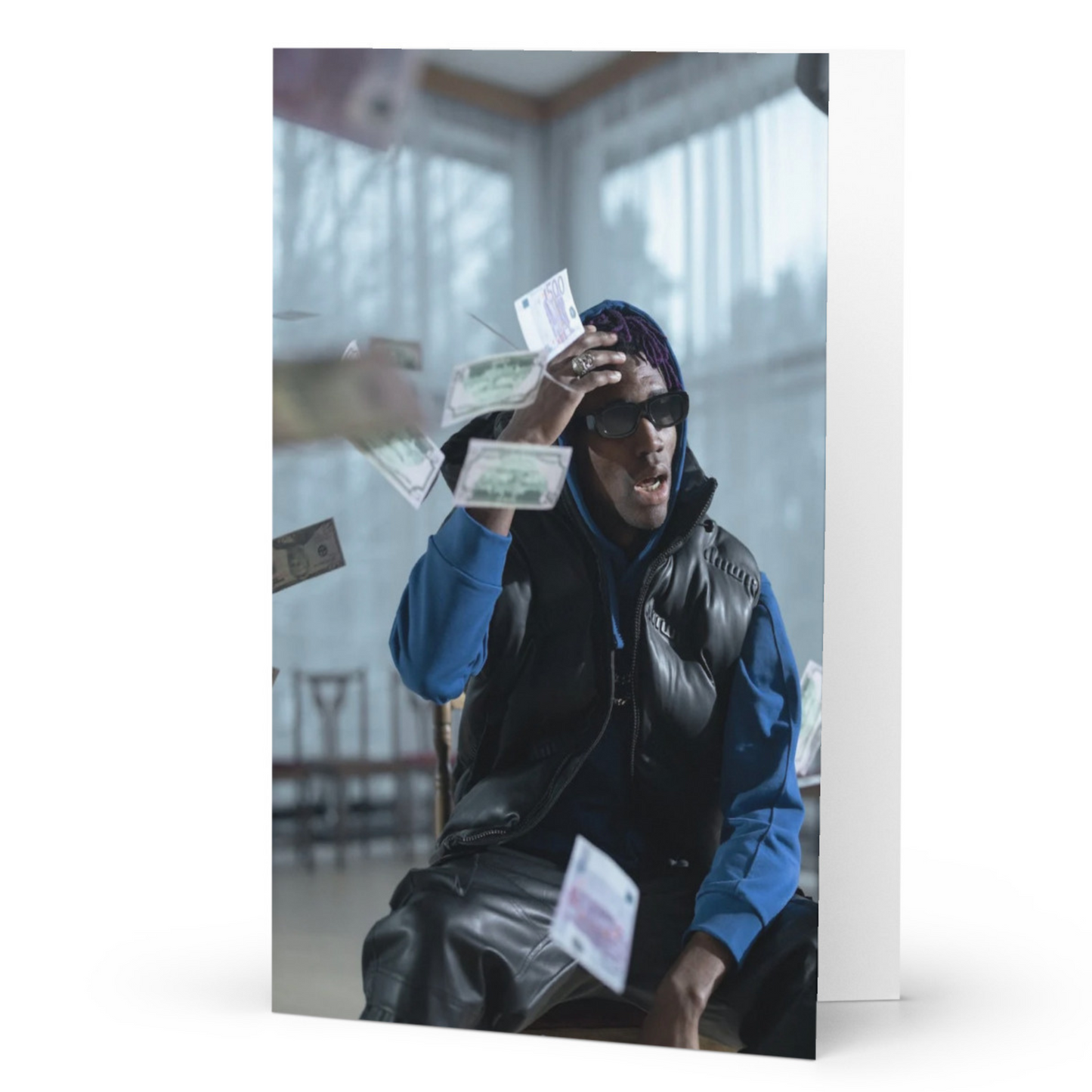 Blue Hunnids Card