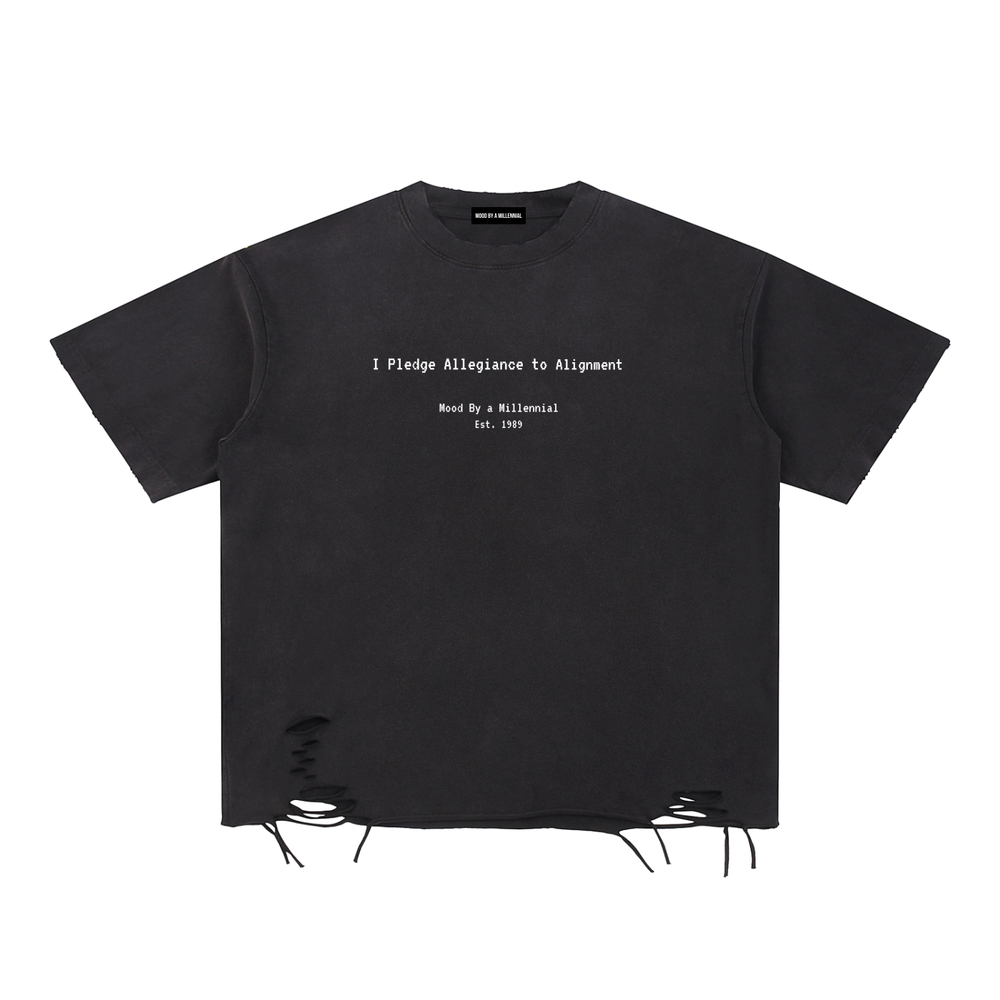 "I Pledge" Distressed Tee